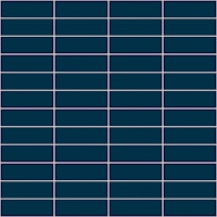 Horizontal Grid Pattern - Deep Blue and White behang