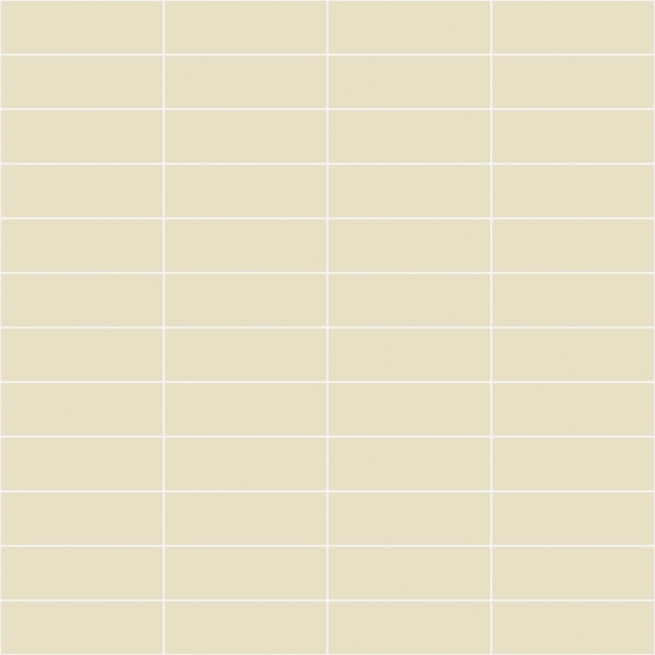 Horizontal Grid Pattern - beige and White