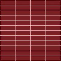 Horizontal Grid Pattern - Ruby and White papel pintado