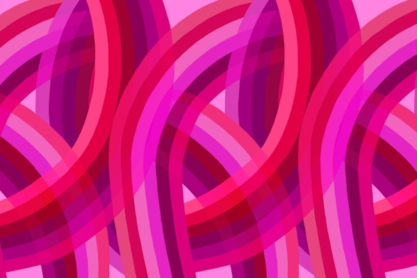 Magenta Rainbow Arch