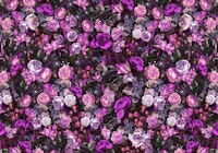 Purple Petals Symphony carta da parati