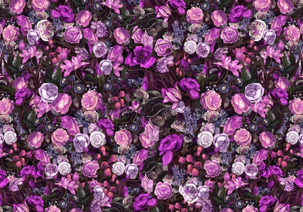 Purple Petals Symphony