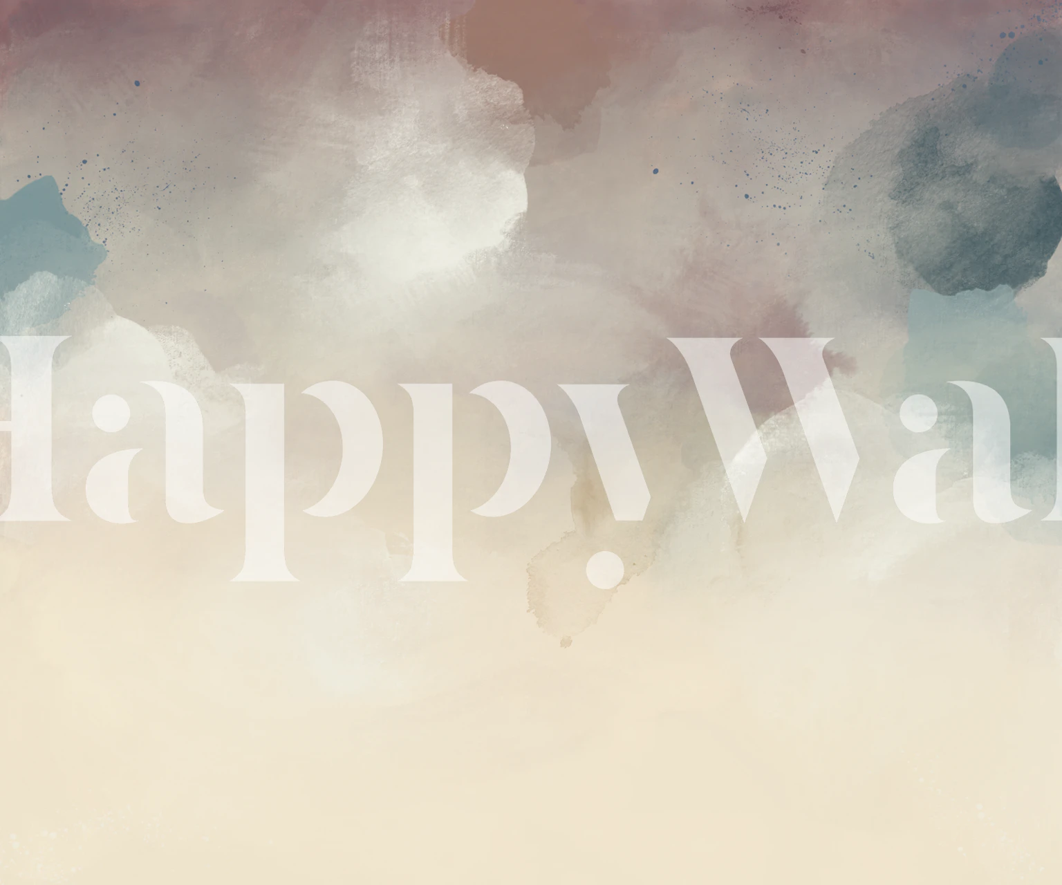 Ethereal Color Blend wallpaper huoneasetelmassa