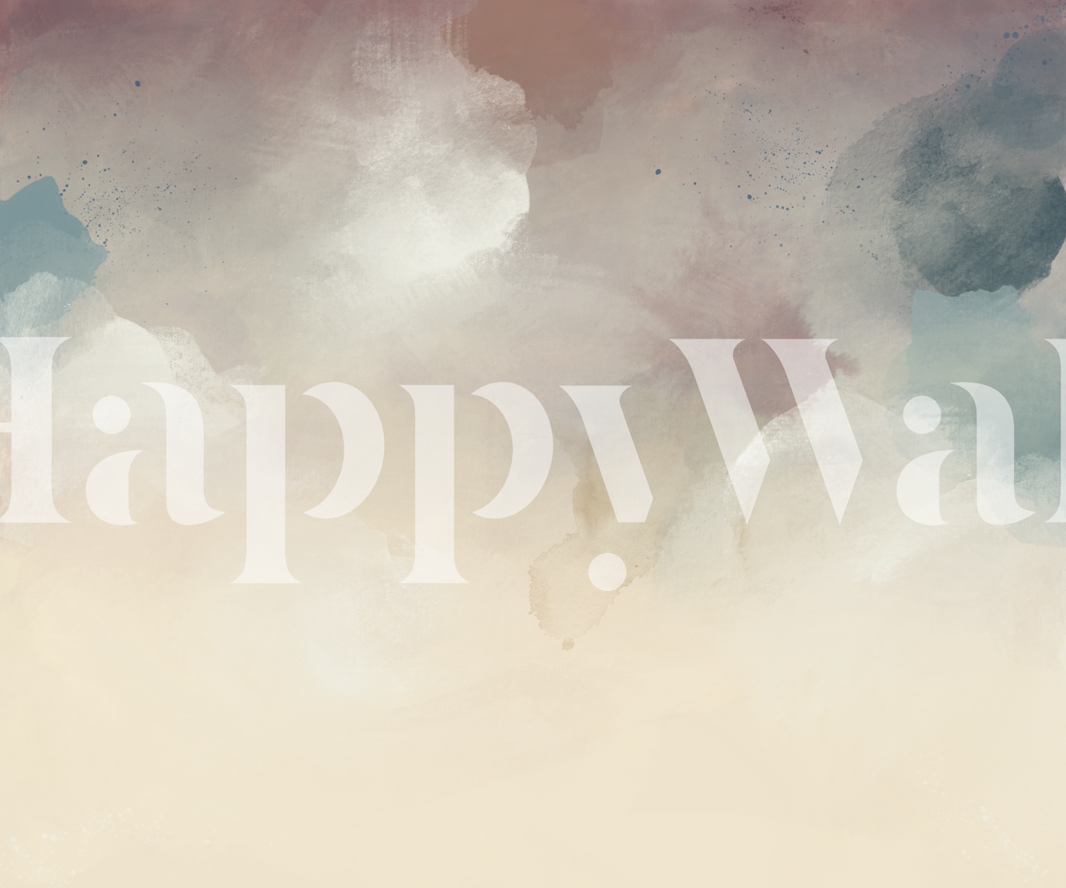 Abstract soft colors in blended layers wallpaper