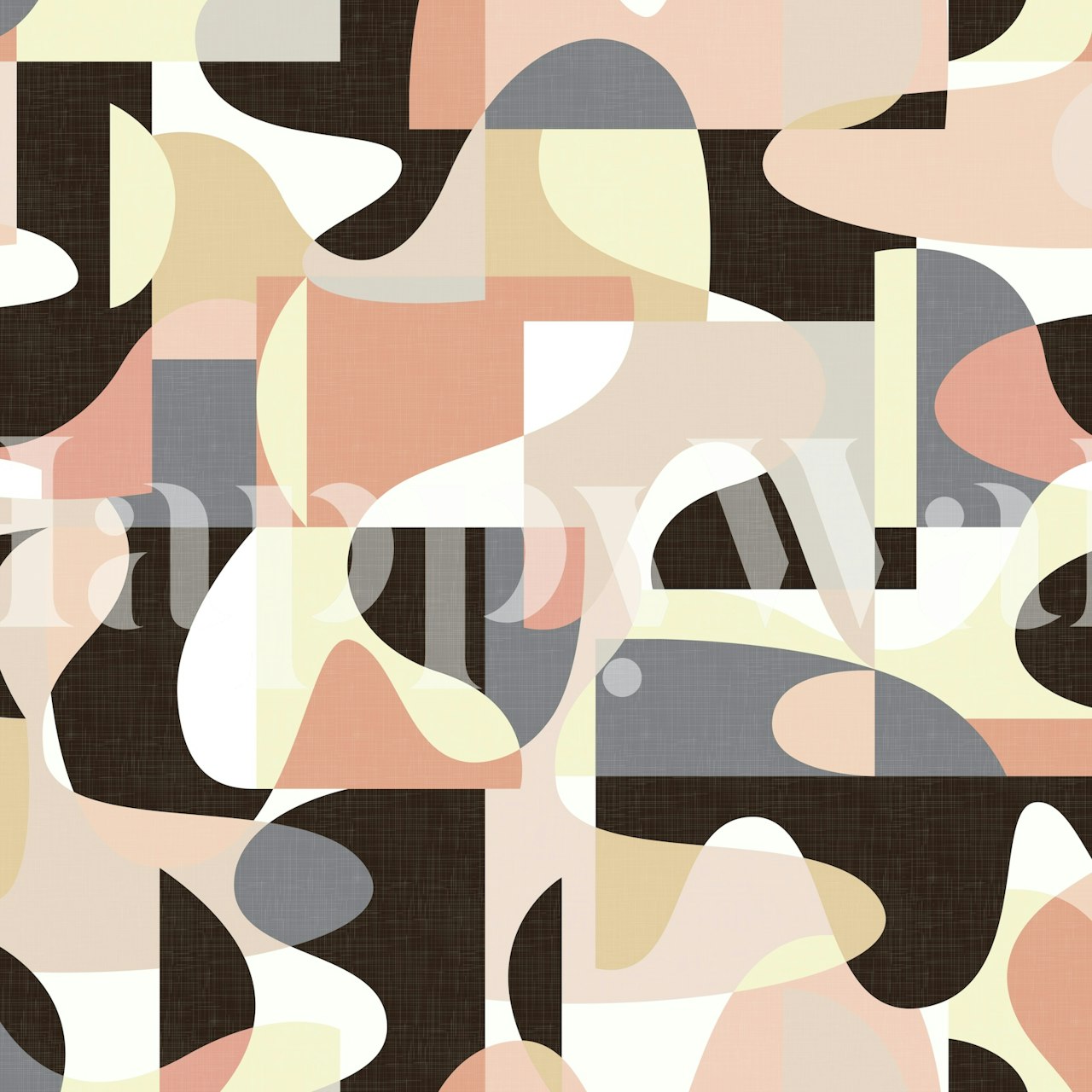 Tapeta Modern Abstraction v místnosti