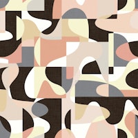 Modern Abstraction Bright Cozy Shades WP behang