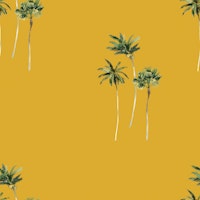 Palm Trees in Sunlight – Tropical Pattern tapete