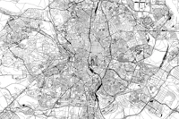 Madrid Map tapeet
