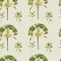 Lush Jungle Palms – Watercolor Pattern ταπετσαρία