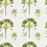 Scattered Banana Palm Trees – Watercolor ταπετσαρία