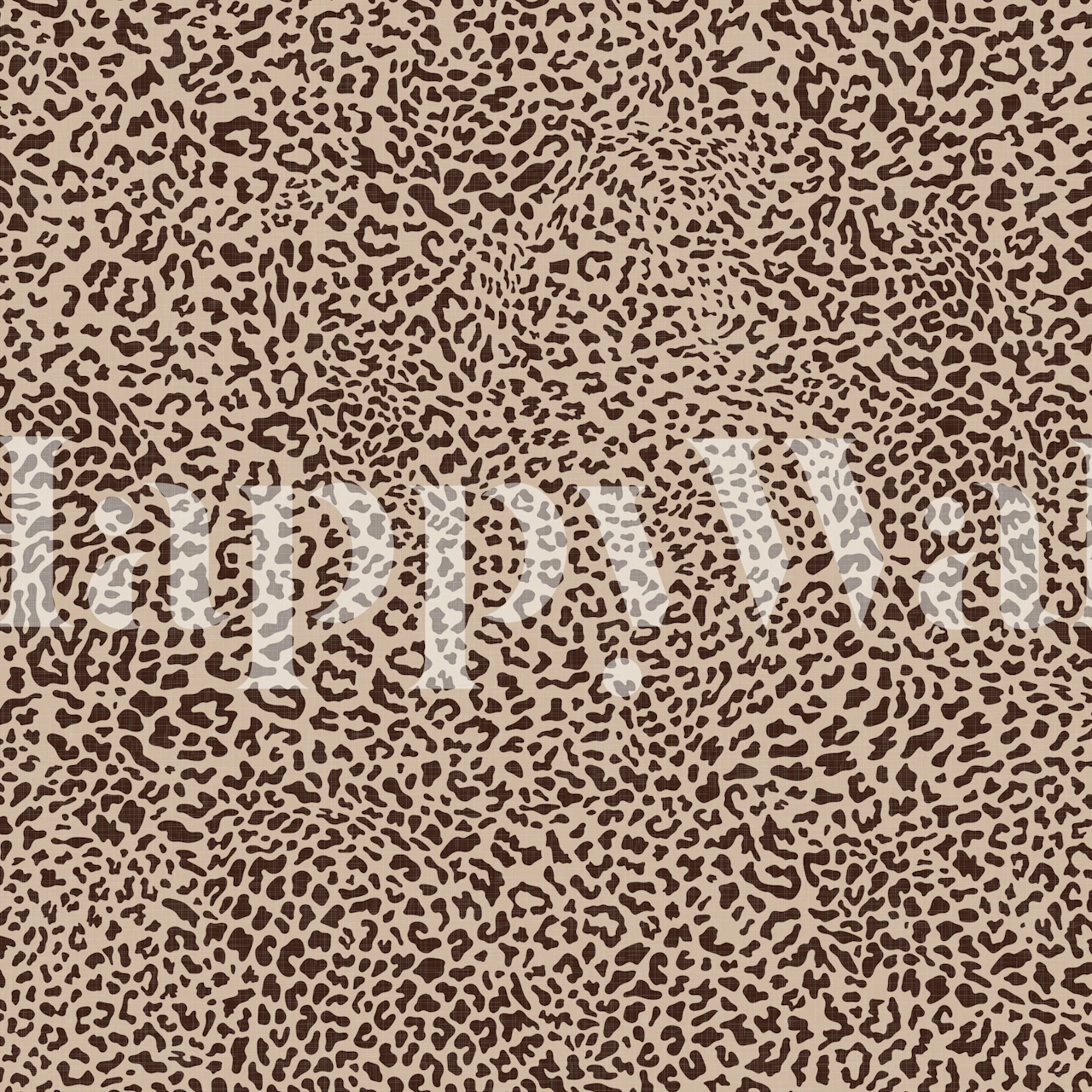 Animal Print Leopard Texture wallpaper in a room