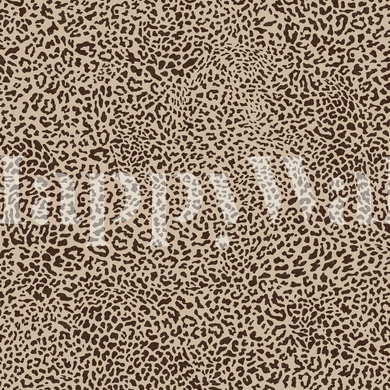 Animal Print Leopard Texture wallpaper in a room