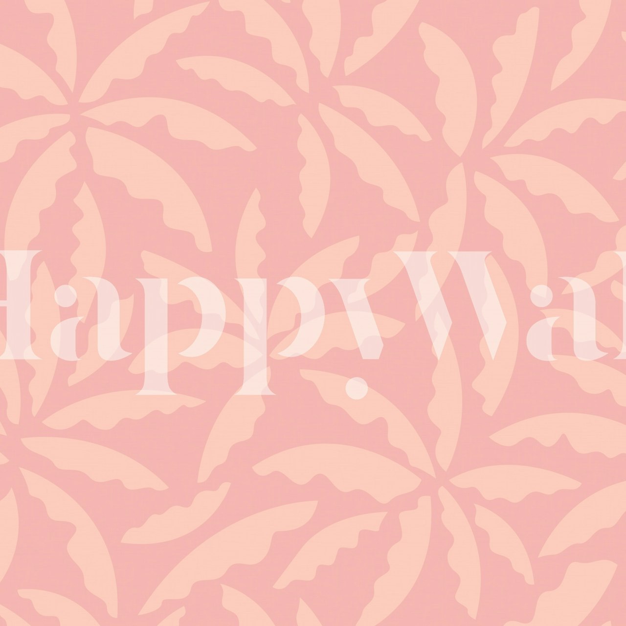 Palm Leaves in Blush Pink Shades WM ταπετσαρία