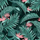 Tropical Leaves green
