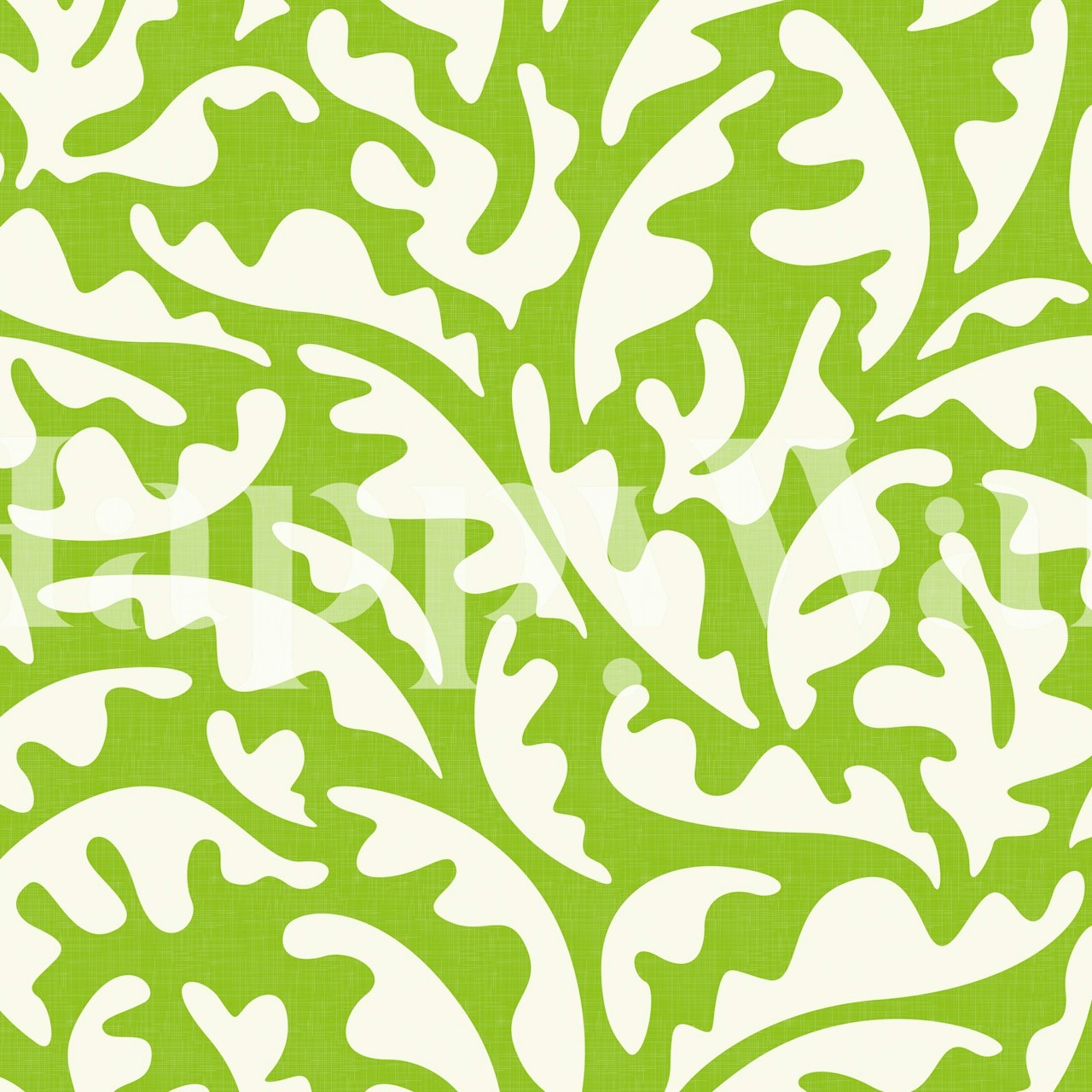 Papier-peint feuilles tropicales modernes dans une pièce