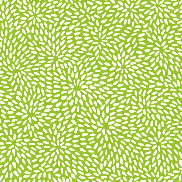 Bohemian Texture on Vibrant Green WM