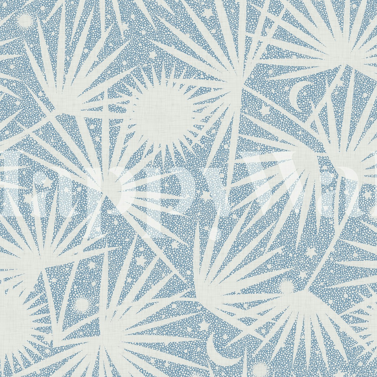 Magical Tropical Jungle Sky wallpaper in a room