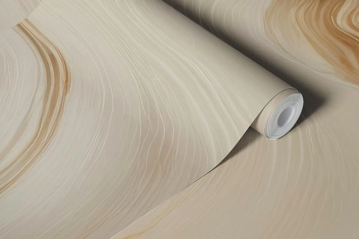Elegant Marble Chic Beige Gold wallpaper roll