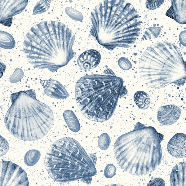 Watercolor Seashells