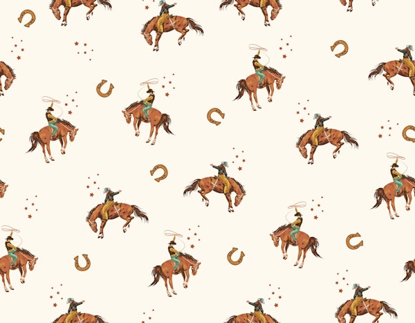 Rodeo Horses and Cowboys