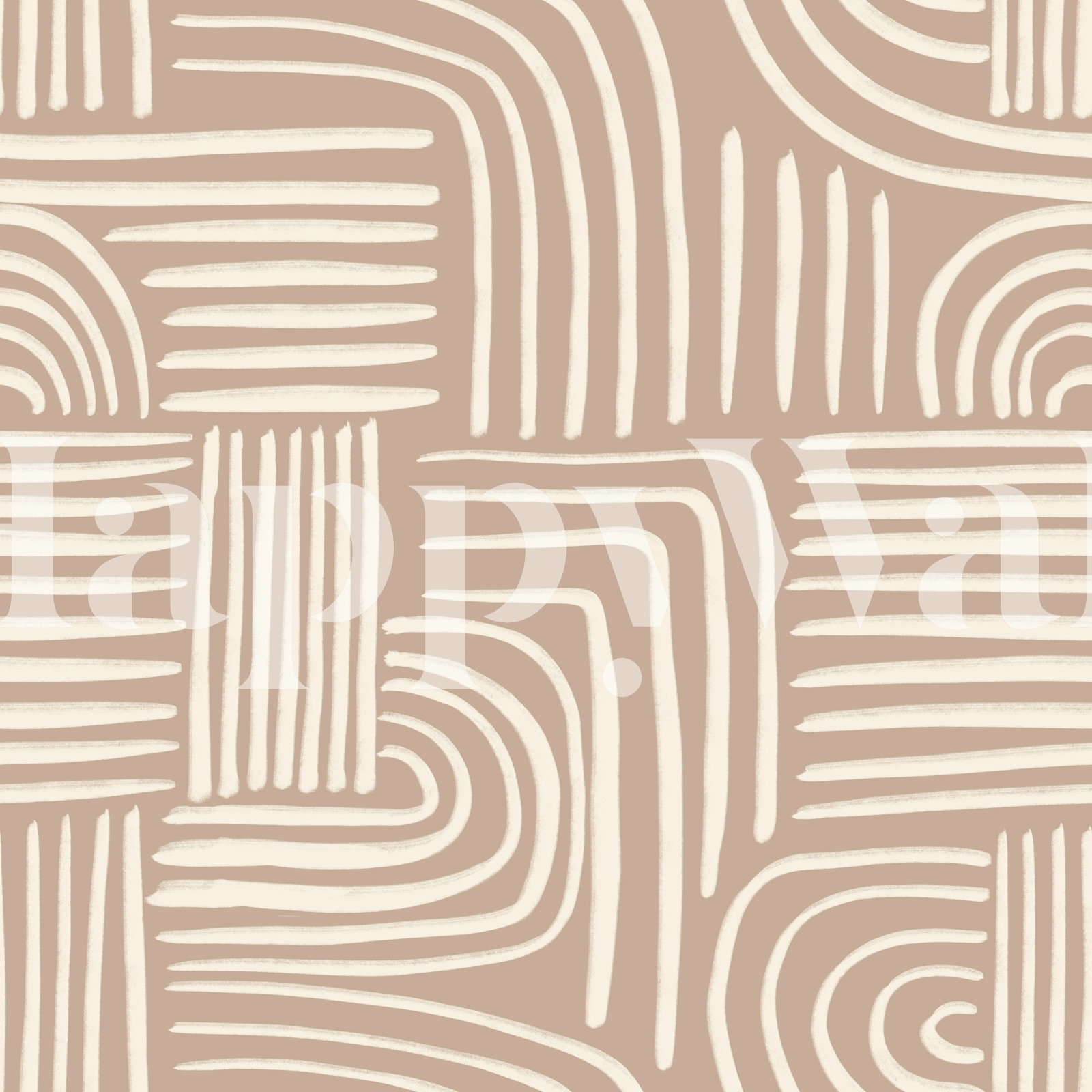 Boho Chic Lines Wallpaper - happywall.com