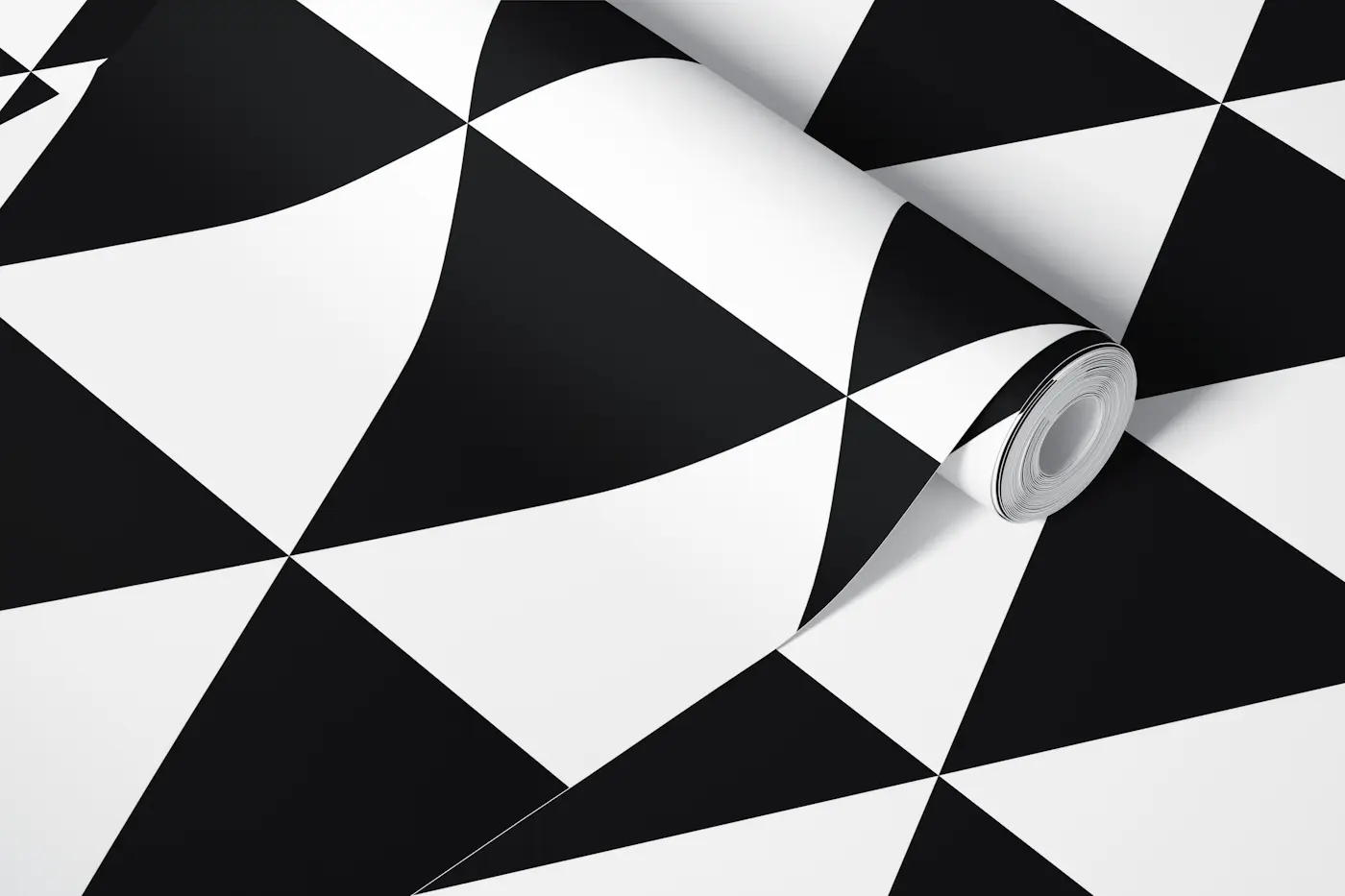 Triangles wallpaper roll