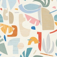 Mid Century Tiki Jungle No.04 WM tapete