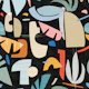 Mid Century Tiki Jungle No.01 WM