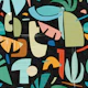 Mid Century Tiki Jungle No.03 WM