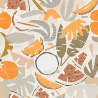 Mid Century Modern Tiki Picnic No.03 WM tapete