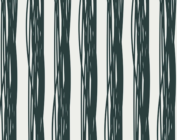 Irregular stripes cascades