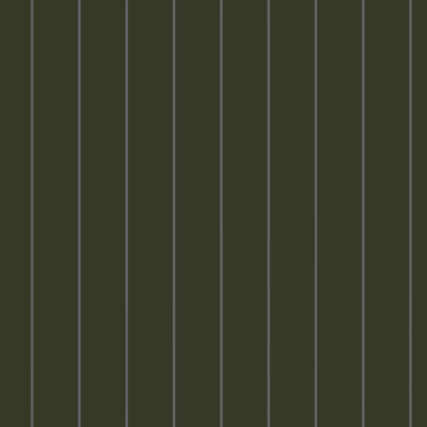 Thin nautical stripes on dark forest green