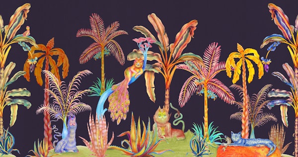 Colorful Jungle Cats