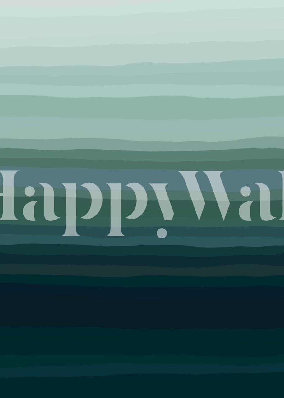 Tapeta Calm Ocean w nowoczesnym pokoju