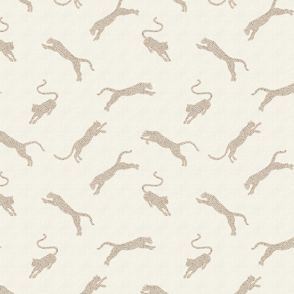 Leopards on Cream WM
