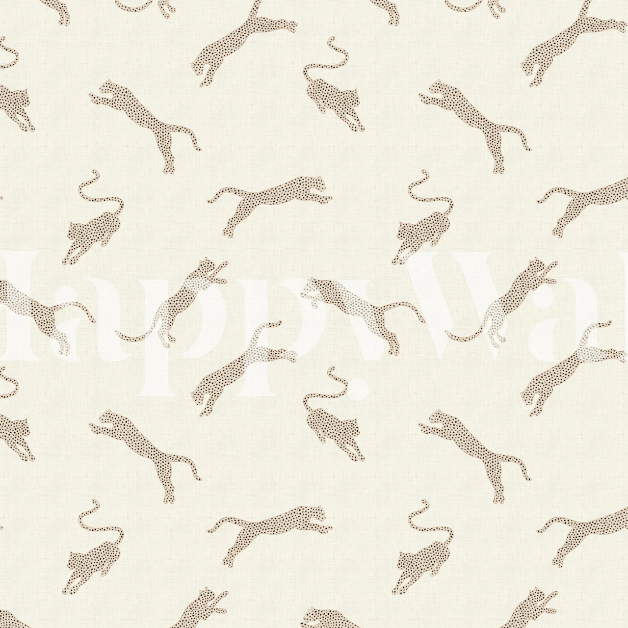 Leopards on cream WM v pokoji