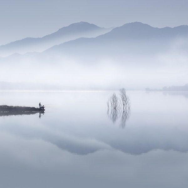 Blue silence