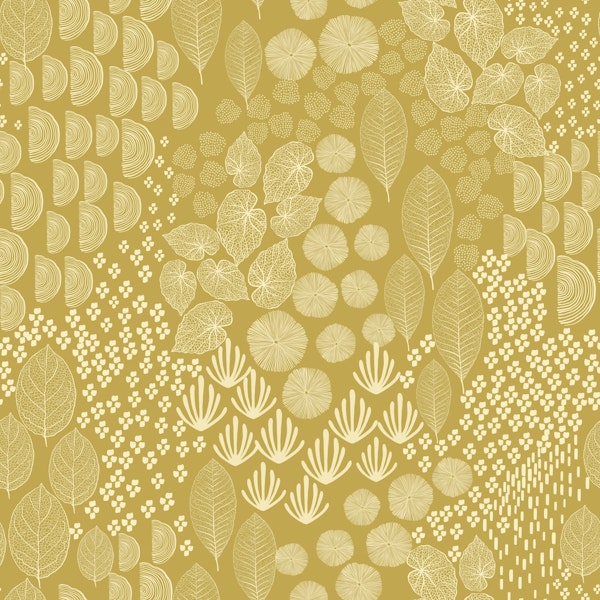 Elegant Leaf Tapestry