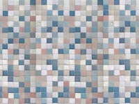 Vintage Tile Artistry (blue) tapete