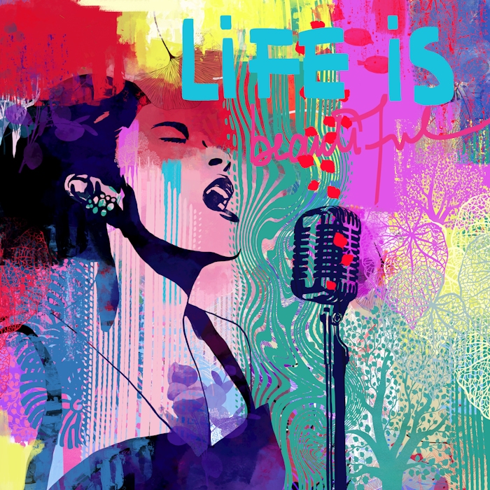 Music Wallpaper With Rhythm and Retro Charm