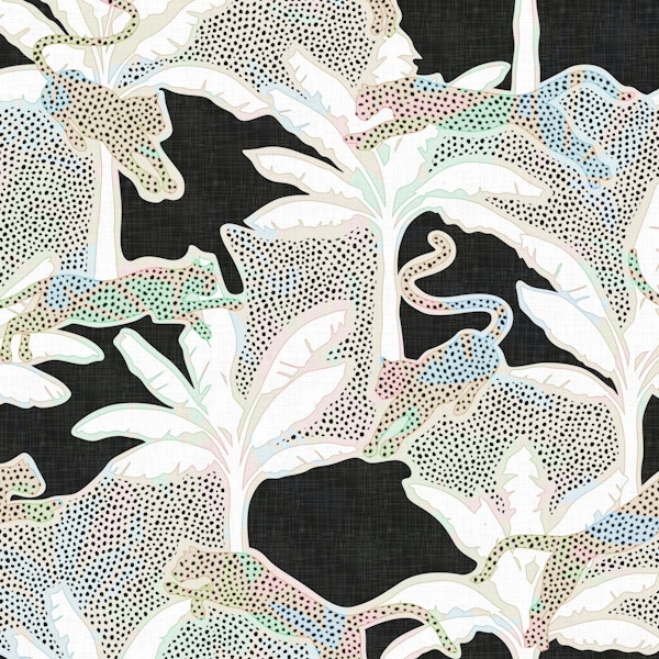 Leopards and Palms Rainbow Lights WM