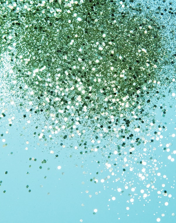 Green Blue Summer Glitter 1