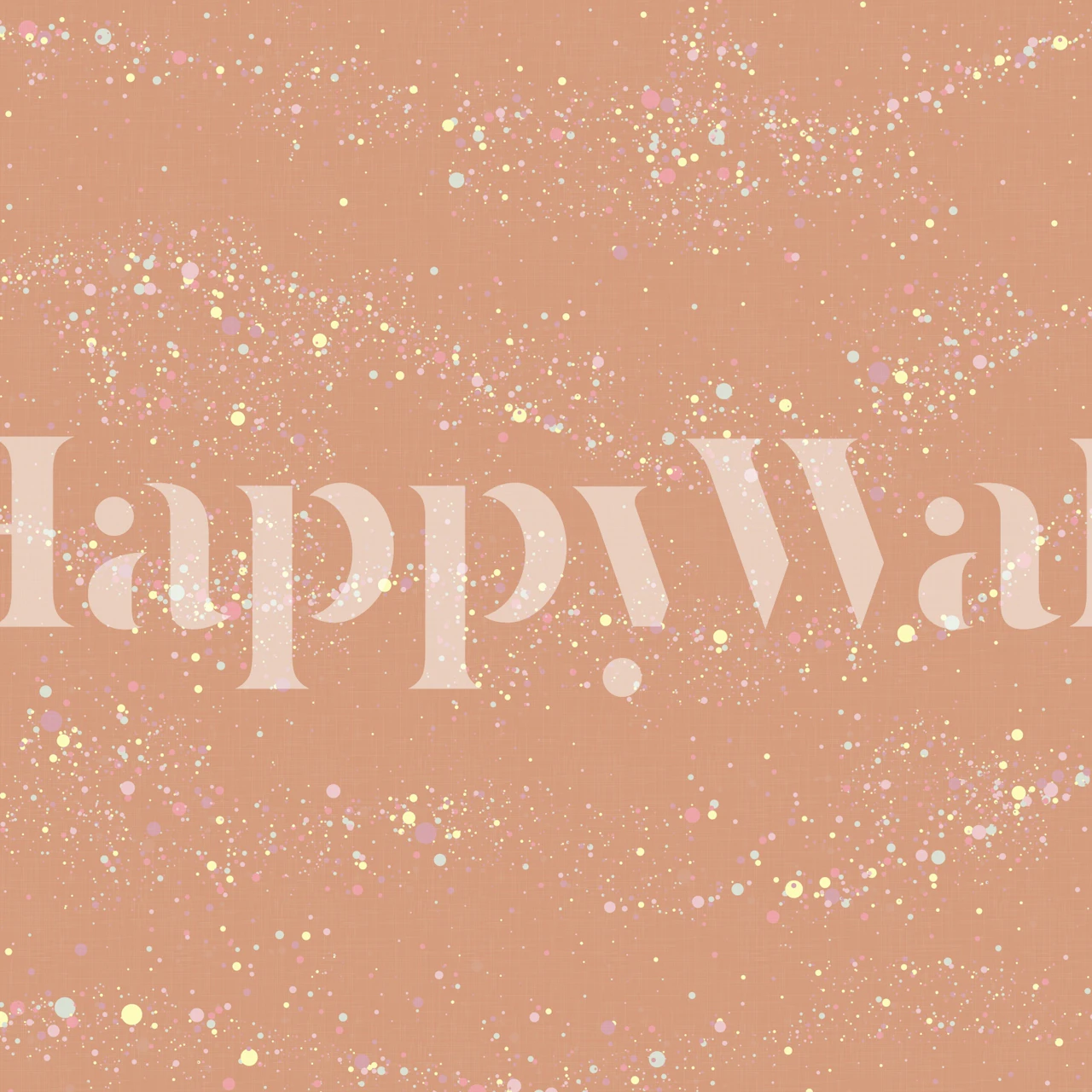Blush glitter wallpaper with sandy patterns and sparkling specks.