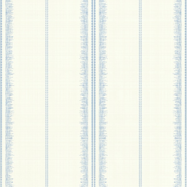 Boho Stripes Linen-Sky Blue