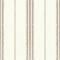 Boho Stripes Linen-Cinnamon behang