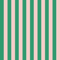 Pink and Green Stripes - Medium tapete