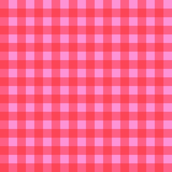 Bold Gingham Pattern in Preppy Pink