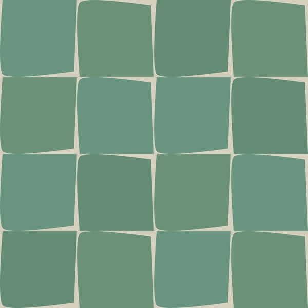 Jade Flux Minimalist Modern Geometric Pattern