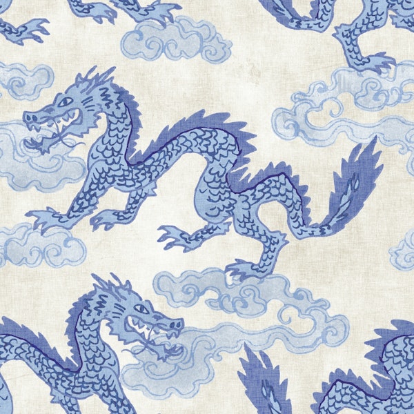 Blue Sky Chinese Dragon