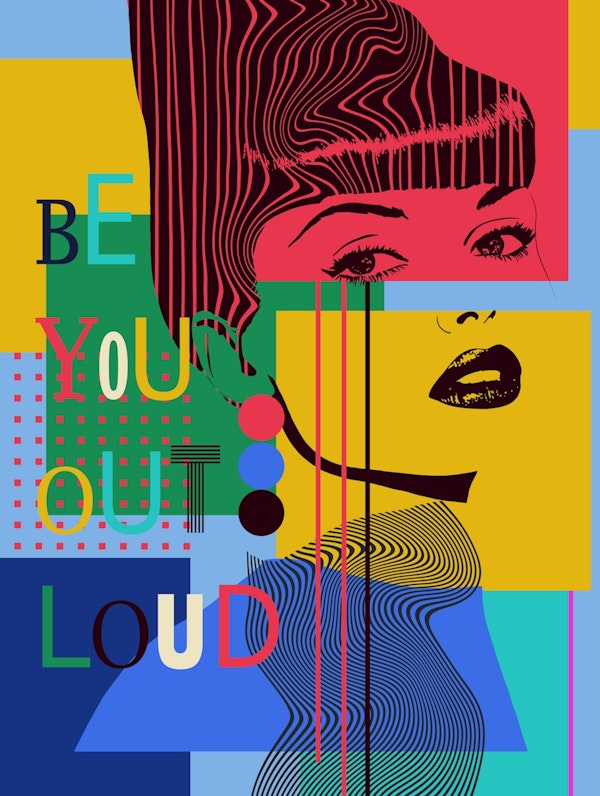 Bold Pop Art Expression